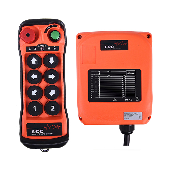 Q800 LCC Single Speed ​​8 Tasten Industrielles Schweißgerät Aufzug Fernbedienung