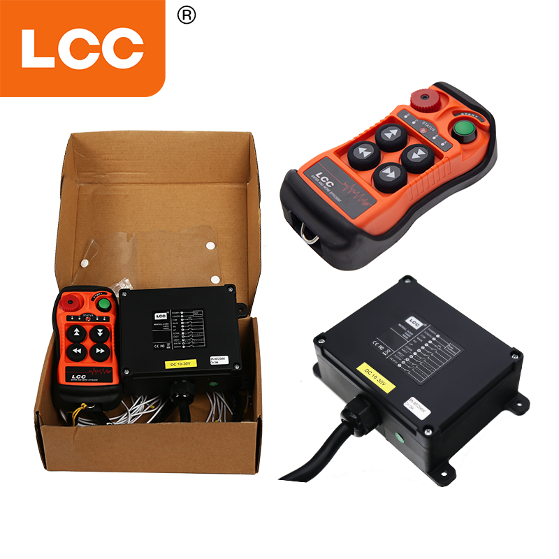 LCC -Hersteller QA400 380V 36V 48 V 4 Kanal Betonpumpe Industrieaufhebung Overhead LKW Crane Trolly Radio Crane Fernbedienung