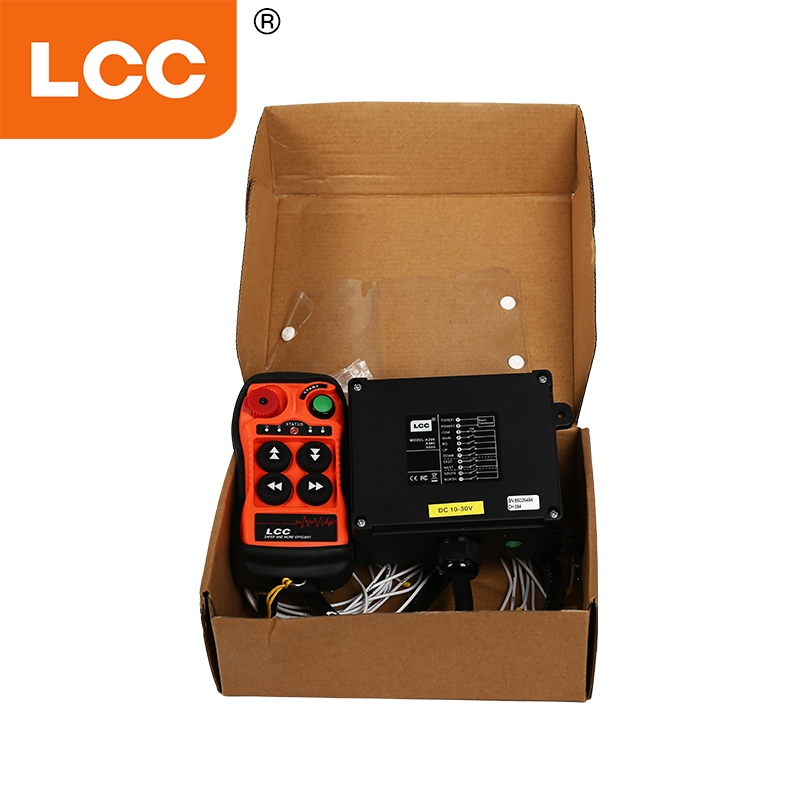 LCC -Hersteller QA400 380V 36V 48 V 4 Kanal Betonpumpe Industrieaufhebung Overhead LKW Crane Trolly Radio Crane Fernbedienung