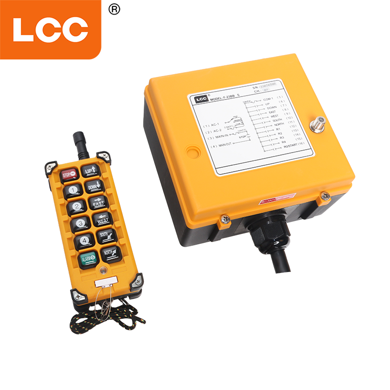 F23-BB Industrial 10 Button Wireless Tractor Fernbedienungsschalter