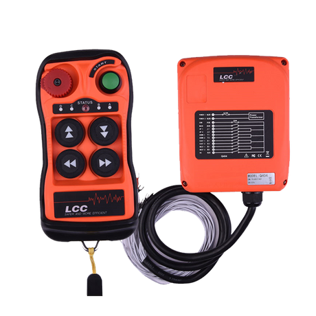 4 wasserdichte Fernbedienung mit zwei Geschwindigkeiten LCC Q404