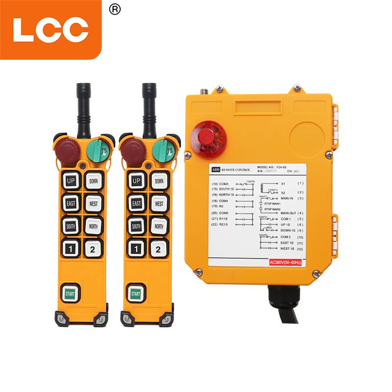 F24-10S Electric Radio Control Remote Board Para Ponte Rolante für Hebezeuge