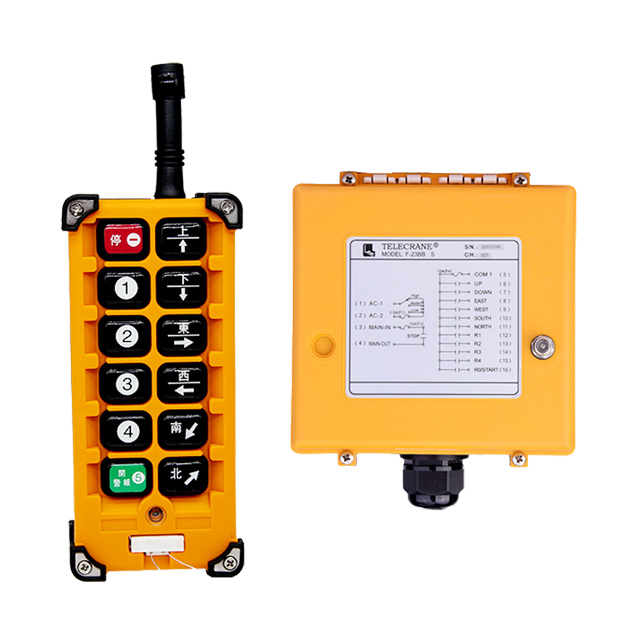 F23-BB Industrial Mandos Wireless Push Button Pack Fernbedienung für Kran