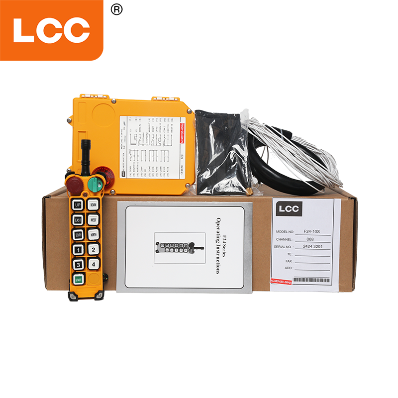 F24-10S Electric Radio Control Remote Board Para Ponte Rolante für Hebezeuge