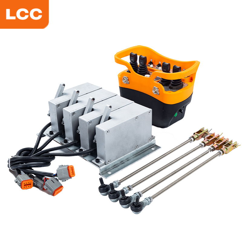 Neues LCC -Handbuch Automatische Integration Joystick Truck Montiertes Crane Wireless Fernbedienung