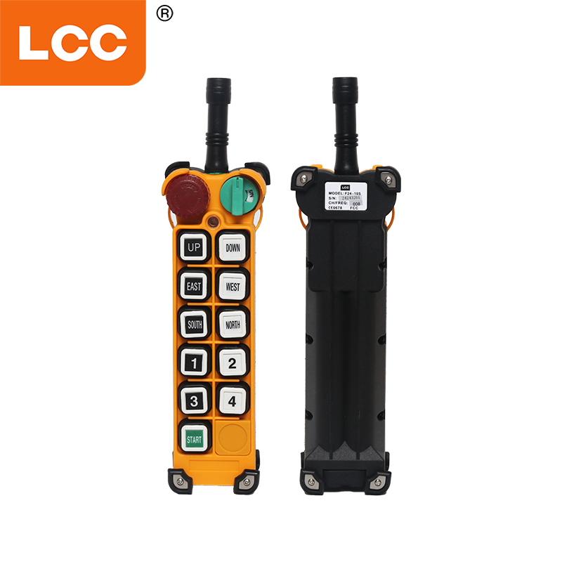 F24-10S Electric Radio Control Remote Board Para Ponte Rolante für Hebezeuge