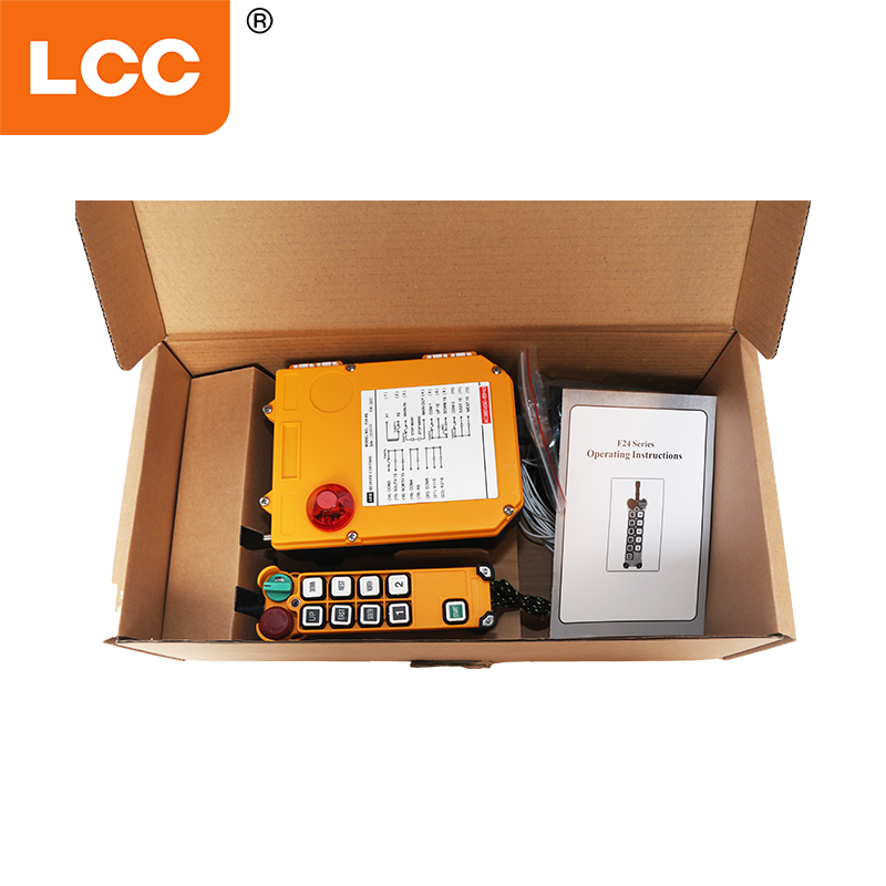 F24-10S Electric Radio Control Remote Board Para Ponte Rolante für Hebezeuge