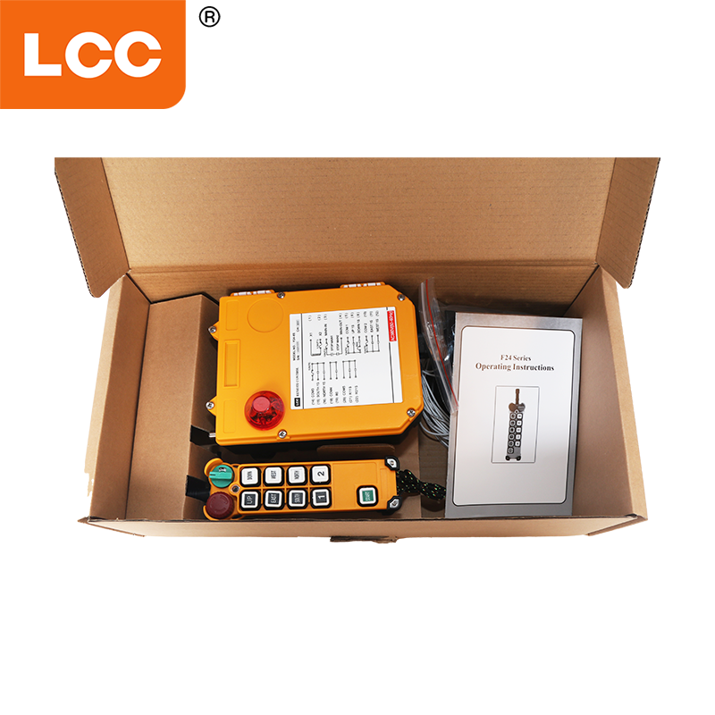 F24-8S Industrial 8 Taste Wireless Fernbedienungsschalter-Sender Empfänger