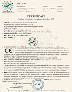  <span style="color:#000000;">CE -Zertifikat</span> 