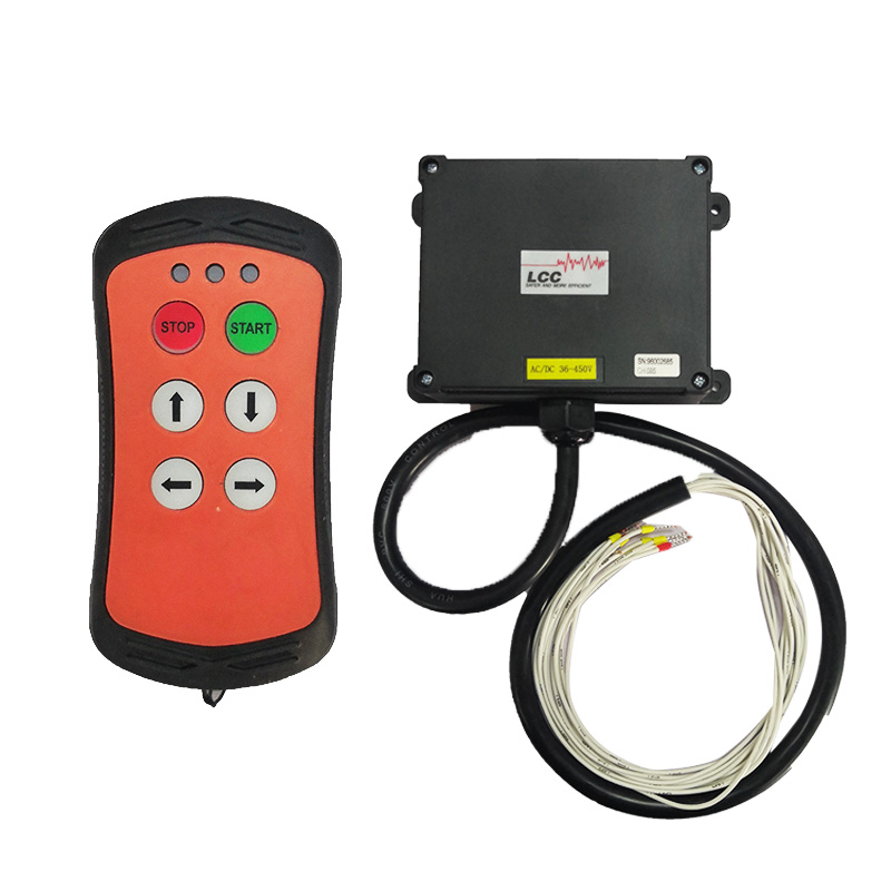 A400 4 Kanäle Eingeschwindigkeits -433 MHz Industrial Radio Fernbedienung für Kran