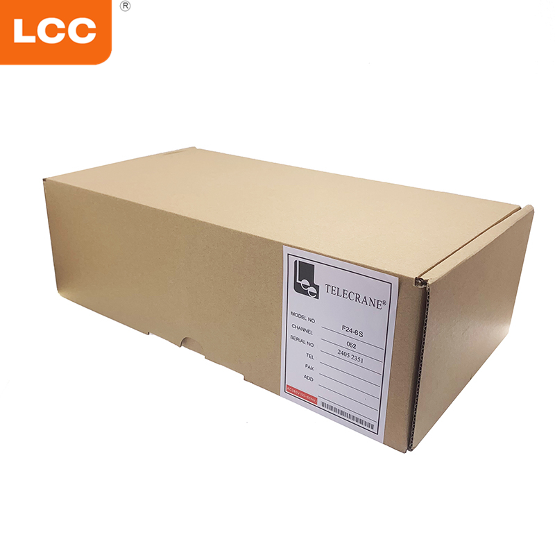 F24-6S+ Telecrane Industrial Wasserdichter drahtloser Industrie-Fernbedienungsschalter