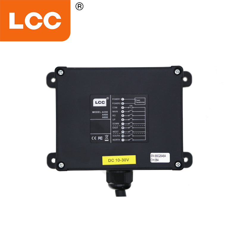 LCC -Hersteller QA400 380V 36V 48 V 4 Kanal Betonpumpe Industrieaufhebung Overhead LKW Crane Trolly Radio Crane Fernbedienung