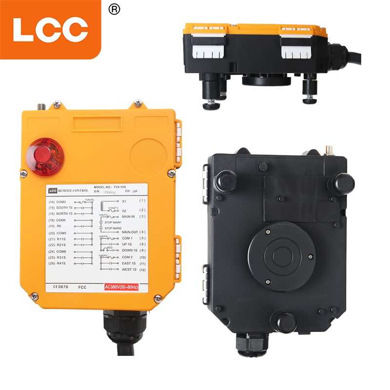 F24-10S 24 Volt Universal Druckknopfschalter Rotatoren Schlepptau-LKW-Fernbedienung zum Verkauf