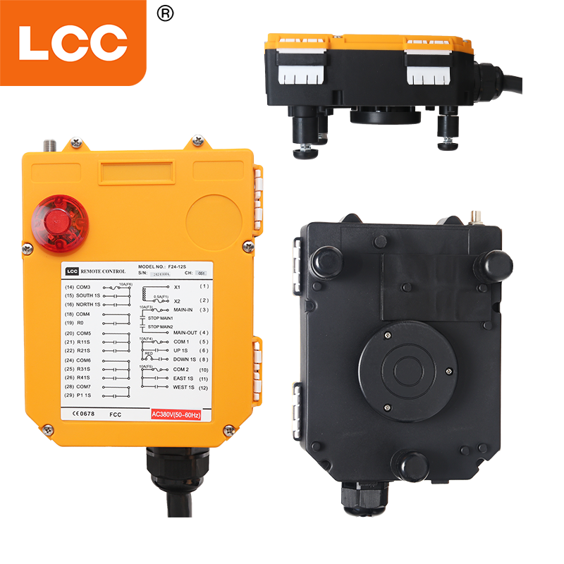 F24-12s 12 Kanäle Industrial Electric Radio Travel Fernbedienungssystem