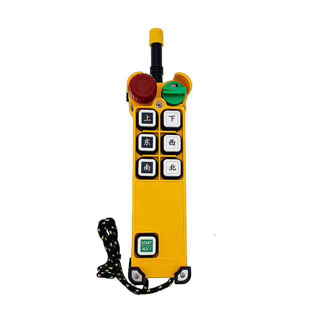 F24-6S Telecrane Sender Beton LKW Button Aufkleber Fernbedienung