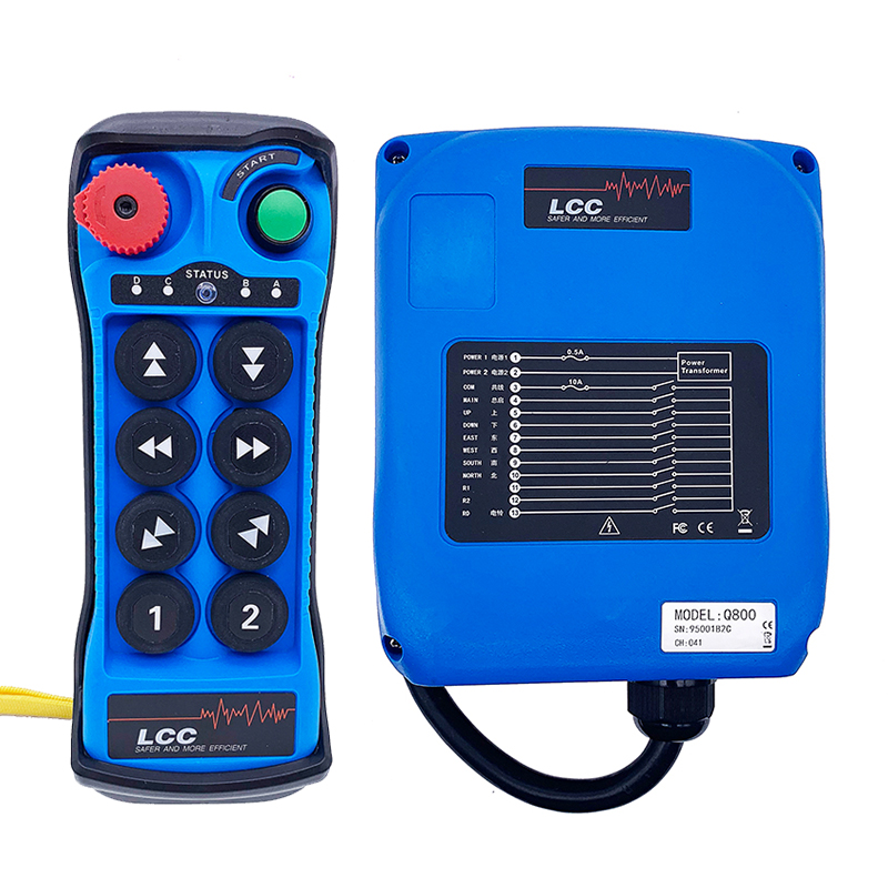 Q800 380V 220V 36V 24 V UHF 8 Button RF Fernbedienung f&uuml;r die Windenst&ouml;rung